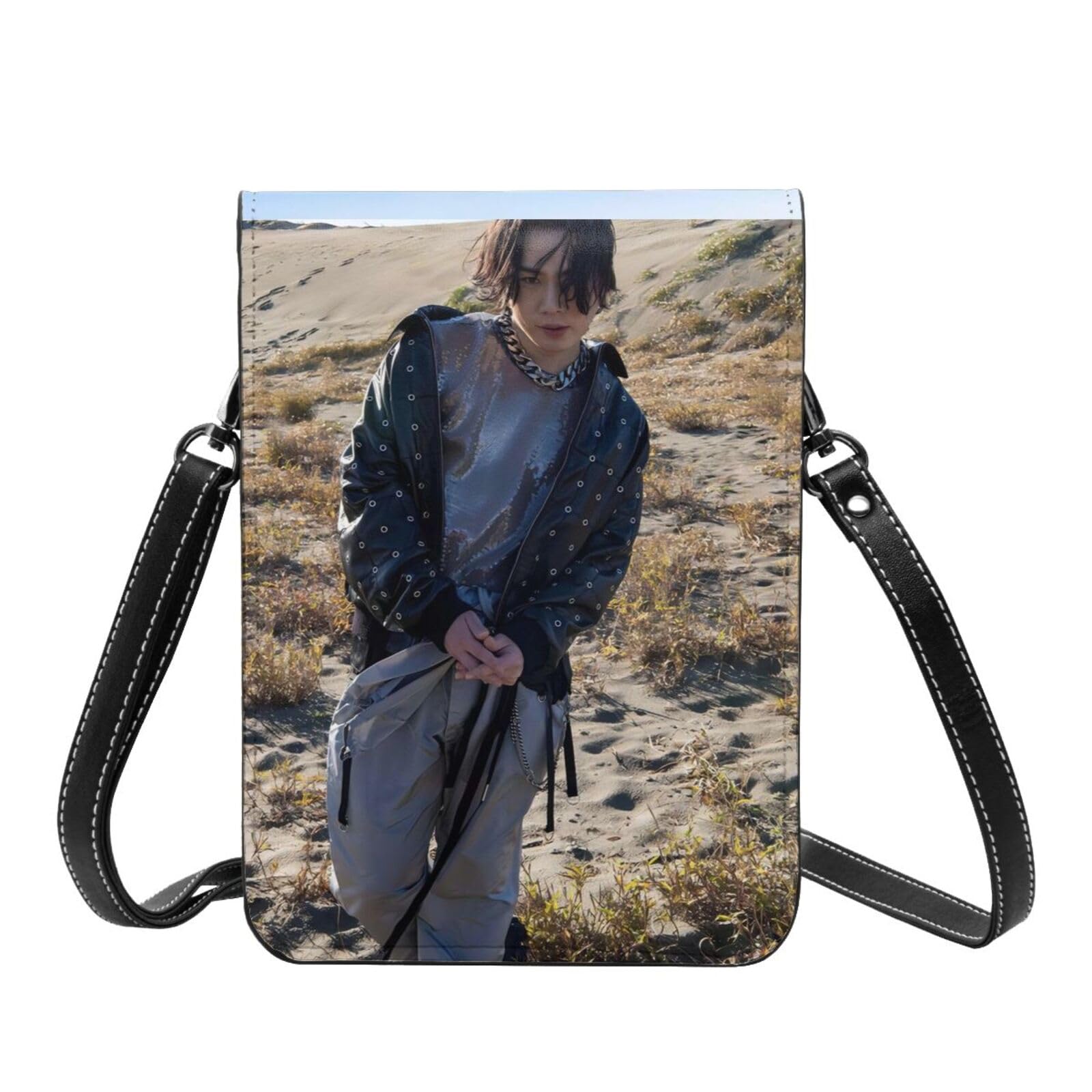Amazon.co.jp: 写真 登坂広臣 (5) スマホバッグ レザーバッグ